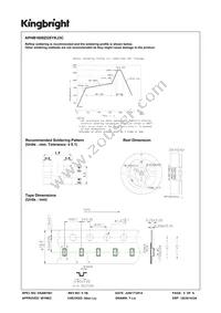 APHB1608ZGSYKJ3C Datasheet Page 5