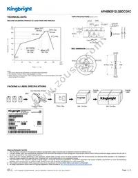 APHBM2012LQBDCGKC Datasheet Page 4