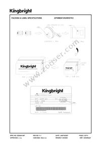 APHBM2012SURKSYKC Datasheet Page 6