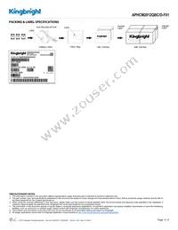 APHCM2012QBC/D-F01 Datasheet Page 4