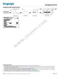 APHCM2012SYCK-F01 Datasheet Page 4