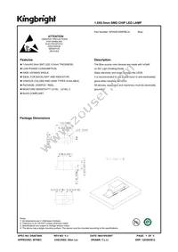 APHHS1005PBC/A Datasheet Cover