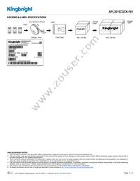 APL3015CGCK-F01 Datasheet Page 4