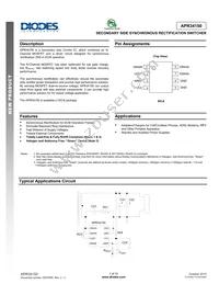 APR34150MTR-G1 Datasheet Cover