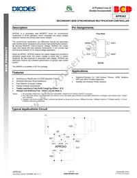 APR343KTR-G1 Datasheet Cover