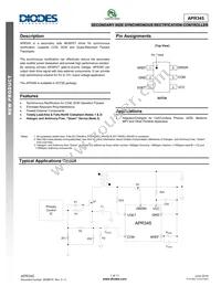 APR345K6TR-G1 Datasheet Cover