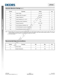 APR346K6TR-G1 Datasheet Page 3