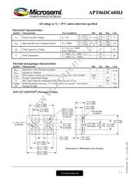 APT06DC60HJ Datasheet Page 2