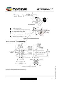 APT100GF60JU3 Datasheet Page 9