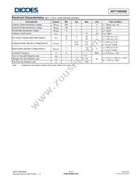 APT13003NZTR-G1 Datasheet Page 4