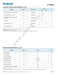 APT1608MGC Datasheet Page 2