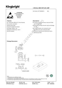 APT1608QBC/G Datasheet Cover