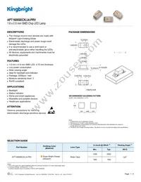 APT1608SECK/J4-PRV Datasheet Cover