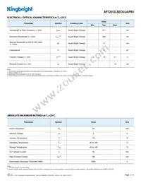 APT2012LSECK/J4-PRV Datasheet Page 2