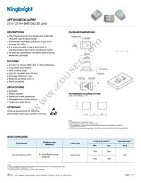 APT2012SECK/J4-PRV Datasheet Cover