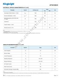 APT2012VBC/D Datasheet Page 2