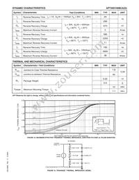 APT30D100BCAG Datasheet Page 2