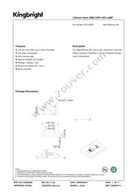 APT3216EC Datasheet Cover