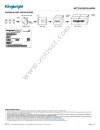 APT3216LSECK/J4-PRV Datasheet Page 4