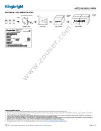 APT3216LSYCK/J3-PRV Datasheet Page 4