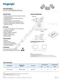 APT3216LVBC/D Datasheet Cover