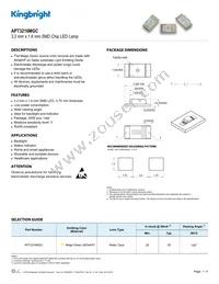 APT3216MGC Datasheet Cover