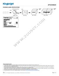 APT3216VBC/D Datasheet Page 4