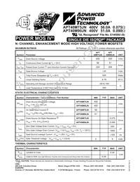 APT40M75JN Datasheet Cover