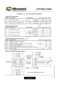 APT50DL120HJ Datasheet Page 2