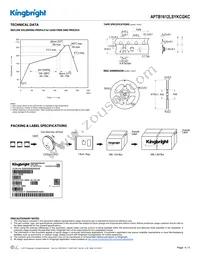 APTB1612LSYKCGKC Datasheet Page 4