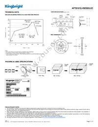 APTB1612LVBDSEKJ3C Datasheet Page 4