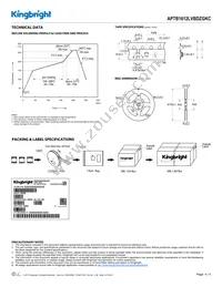 APTB1612LVBDZGKC Datasheet Page 4