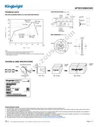 APTB1612SEKCGKC Datasheet Page 4