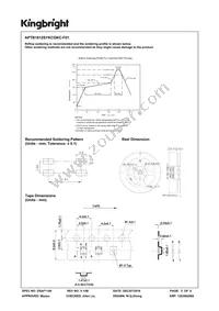 APTB1612SYKCGKC-F01 Datasheet Page 5