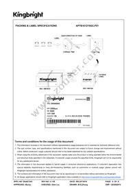 APTB1612YSGC-F01 Datasheet Page 6