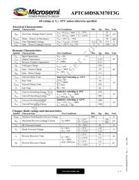 APTC60DSKM70T3G Datasheet Page 2