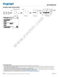 APTD1608LSYCK Datasheet Page 4