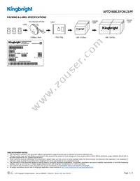 APTD1608LSYCK/J3-PF Datasheet Page 4