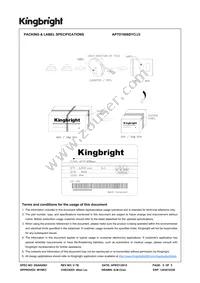 APTD1608SYC/J3 Datasheet Page 5