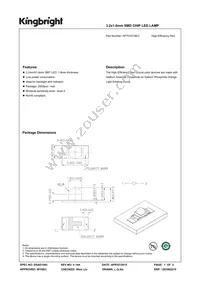 APTD3216EC Datasheet Cover