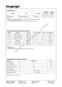 APTD3216MGC Datasheet Page 2