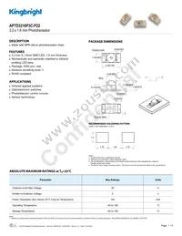 APTD3216P3C-P22 Datasheet Cover