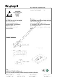 APTD3216PBC/A Datasheet Cover