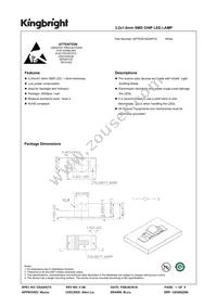 APTD3216QWF/D Datasheet Cover