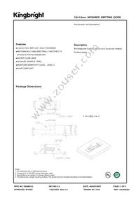 APTD3216SF4C Datasheet Cover