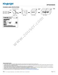 APTD3216ZGCK Datasheet Page 4