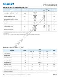 APTF1616LSEEZGKQBKC Datasheet Page 2