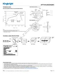 APTF1616LSEEZGKQBKC Datasheet Page 4