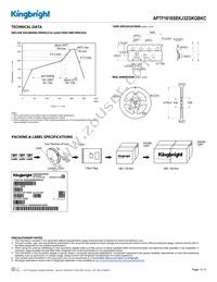 APTF1616SEKJ3ZGKQBKC Datasheet Page 4