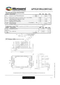 APTGF150A120T3AG Datasheet Page 3